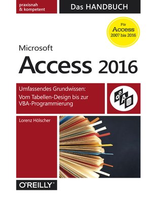 cover image of Microsoft Access 2016--Das Handbuch